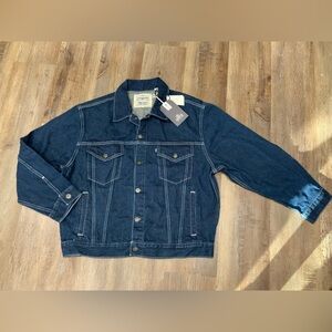 Levi's Made & Crafted Trucker Jacket Made In Turkey w/ Italian Denim Wmn Sz M